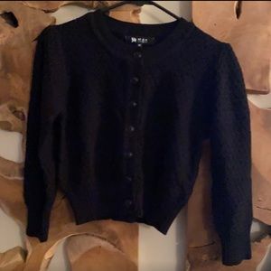 YeMak Puff sleeved cardigan